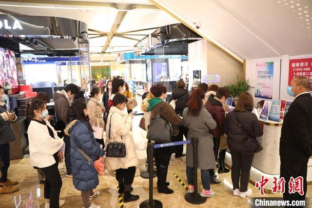 三八|“三八”节上海商场促销 数字人民币首次现身