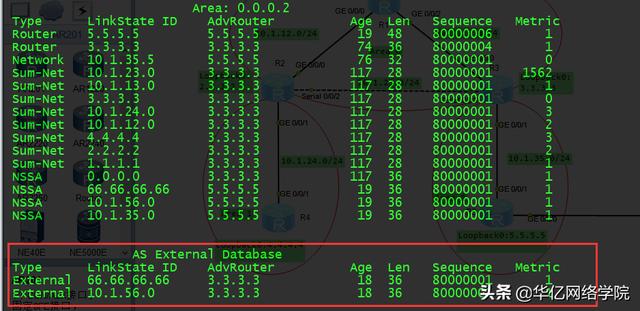 OSPF特殊区域配置及汇总