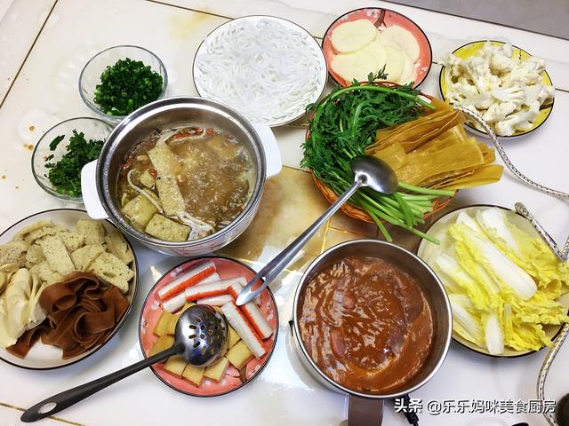 天冷花80块钱在家吃火锅，单人单锅，经济实惠，味道也不差