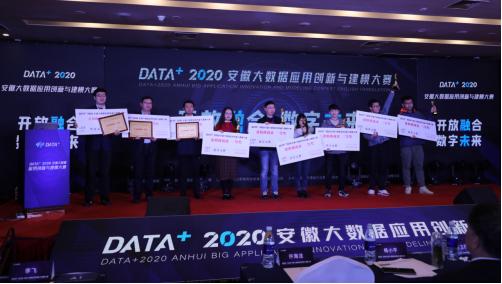 Data+2020安徽大数据应用创新与建模大赛圆满收官-安徽