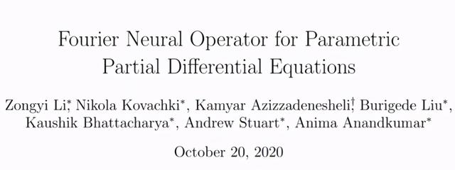 无惧分辨率变化，求解PDE家族：加州理工提傅里叶神经算子方法