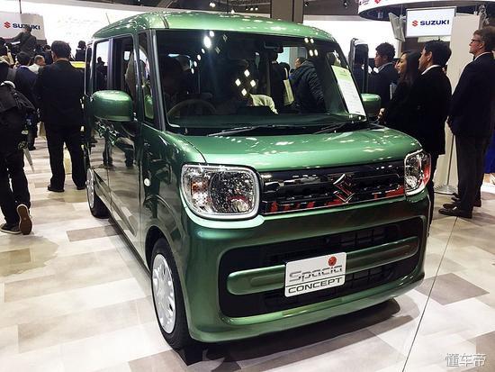 铃木"绿盒子"长3395mm 配0.66l cvt 还有后侧滑门!