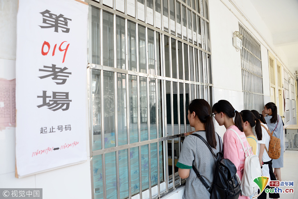 安徽亳州:高考考场向考生开放 方便考生了解考