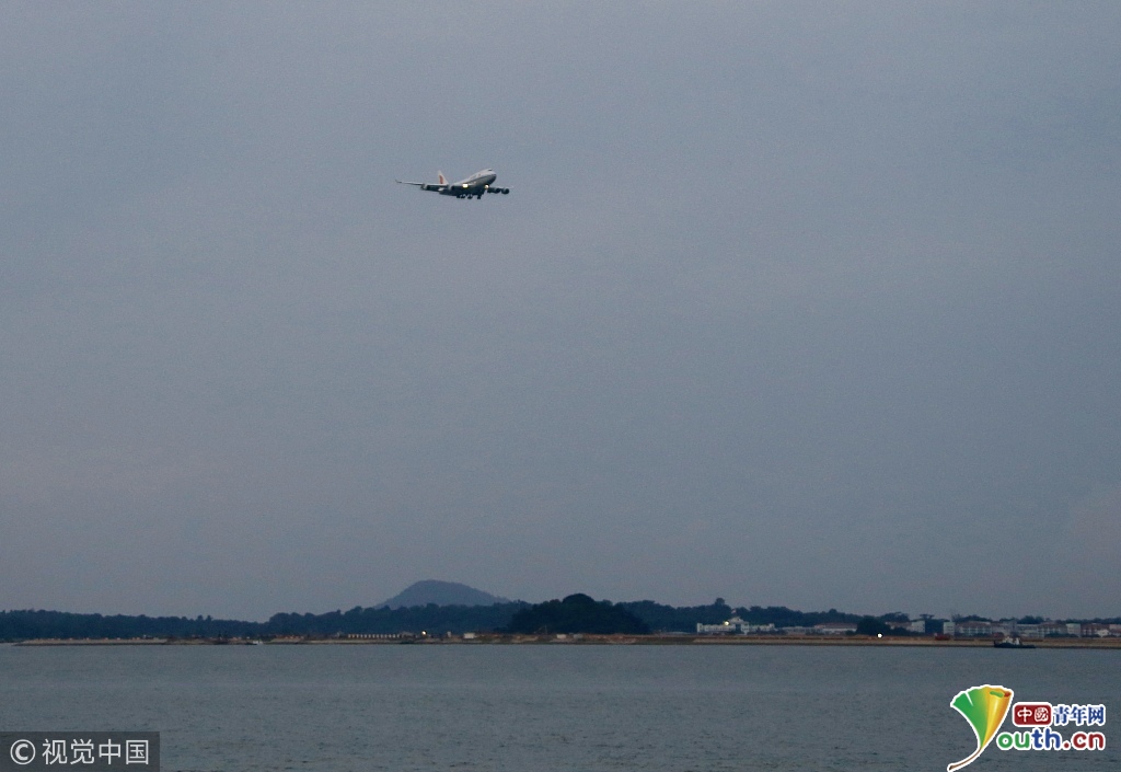 特金会结束 中国国航为金正恩提供专机抵达新加坡