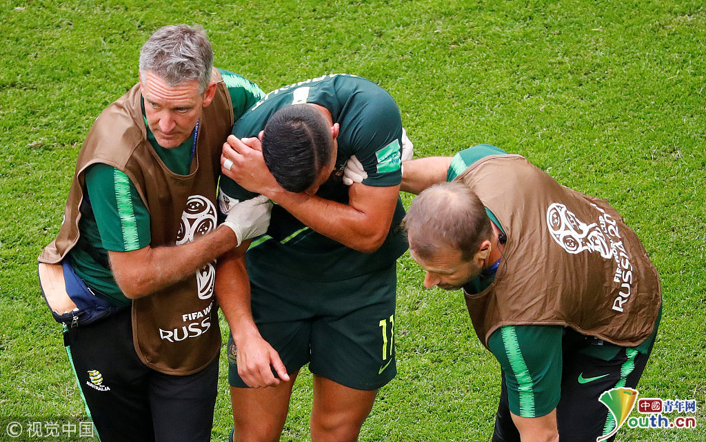 018俄罗斯世界杯小组赛C组:丹麦Vs澳大利亚