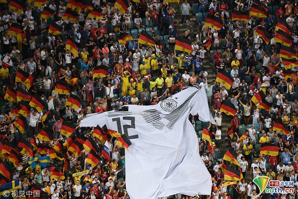 2018俄罗斯世界杯小组赛F组:德国Vs瑞典 德国