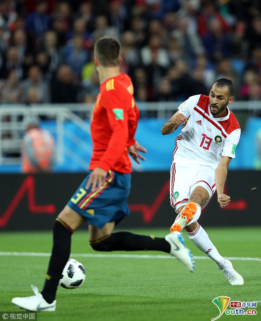 【进球】2018俄罗斯世界杯小组赛:西班牙Vs摩