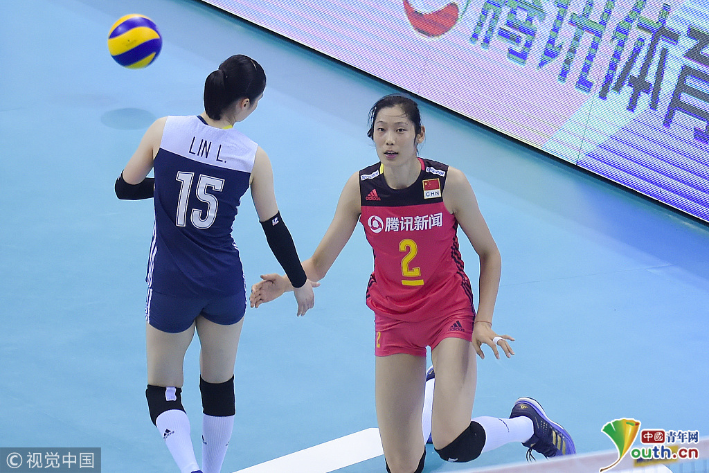 2018世界女排联赛总决赛:中国Vs巴西