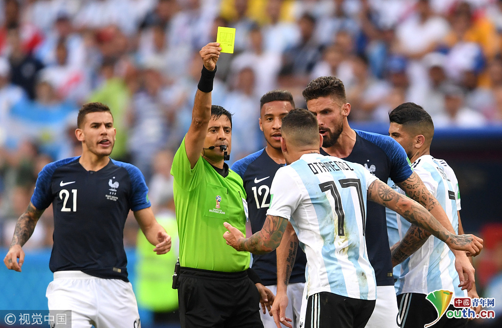 2018俄罗斯世界杯1\/8决赛:法国Vs阿根廷 两队