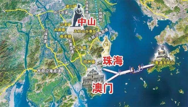 讲港珠澳大桥之前,我们先来了解一下香港,澳门和珠海的地理位置!