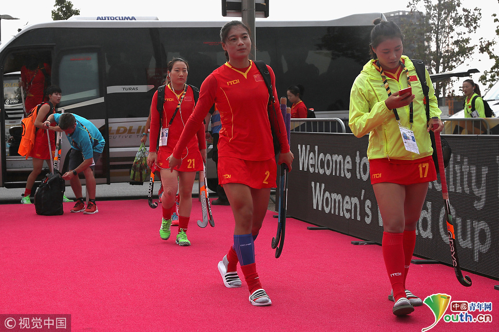 2018女子曲棍球世界杯小组赛:中国Vs荷兰