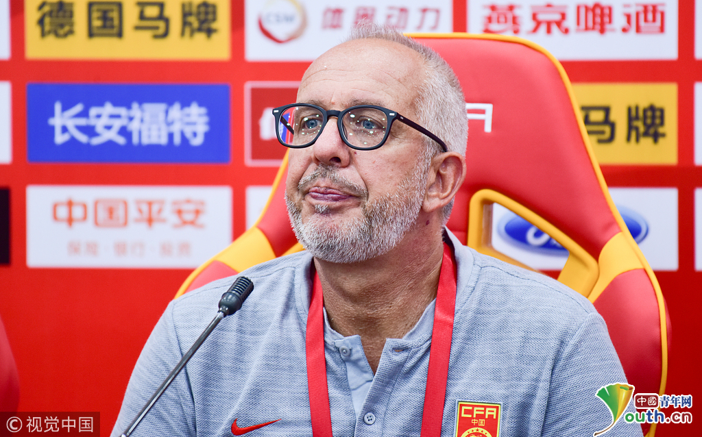 2018足球友谊赛:国足U23 2-1马来西亚 赛后发