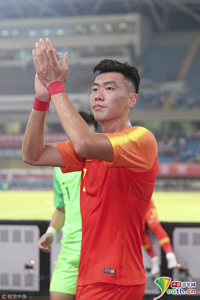 2018国际足球友谊赛:中国男足U23 3-2伊朗U2