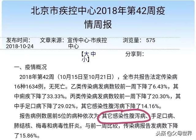 疾控中心最新疫情出炉,这个病已经超过手足口病排在首位!