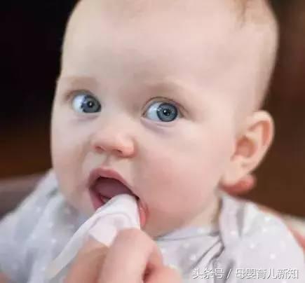宝宝就算没牙也要刷？早早刷牙，宝宝牙齿白又亮