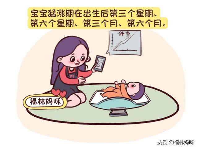 宝宝出生后这个阶段是猛涨期！母乳不够是假象，新妈妈可别误会了