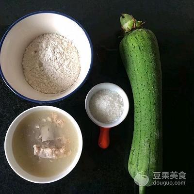 拆骨肉丝瓜甜饼的做法