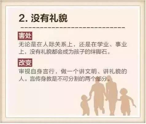 失败家长的12个坏习惯！一条没中的都是好父母，点击查看！