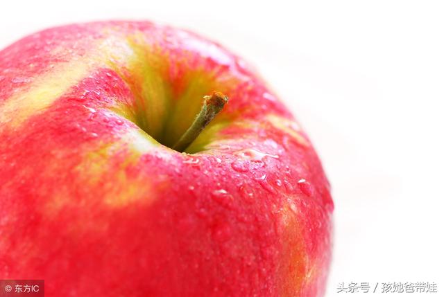 英文儿歌：苹果是圆的，苹果是红的，告诉孩子秋天多吃苹果