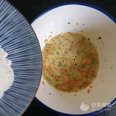 胡萝卜西兰花鳕鱼饼