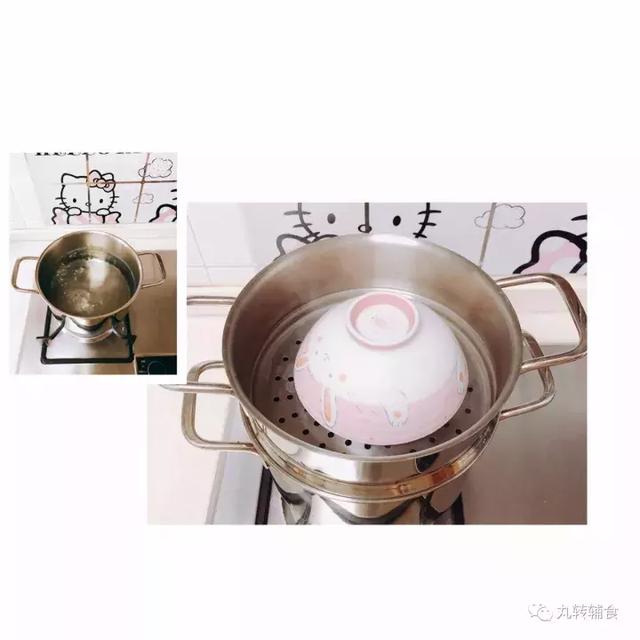 你一直在等的终于来了！我们的甜品宝宝的辅食～乳酪南瓜布丁8m