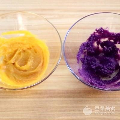 双色发糕的做法