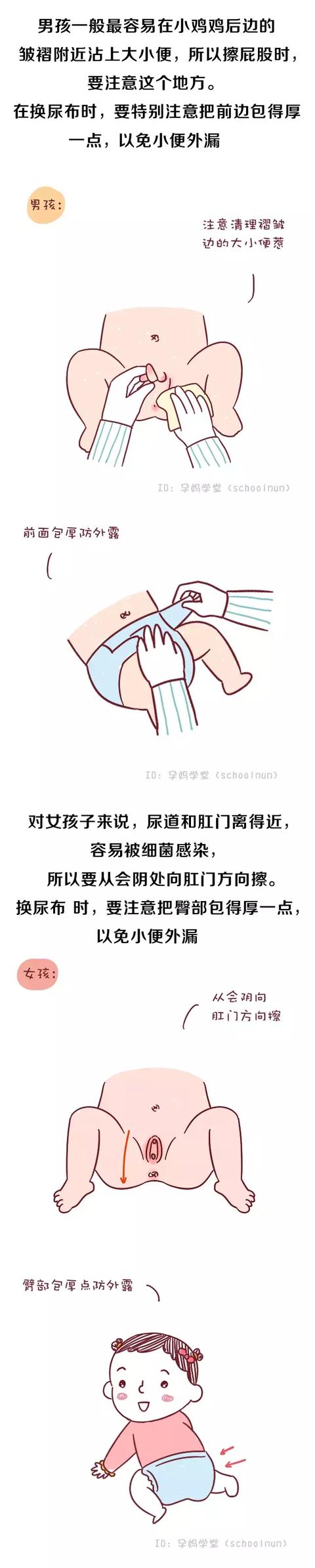 换纸尿裤的5个常见错误方法，第2个你可能天天都在做！