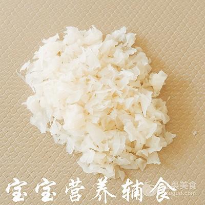 苹果银耳紫薯羹的做法
