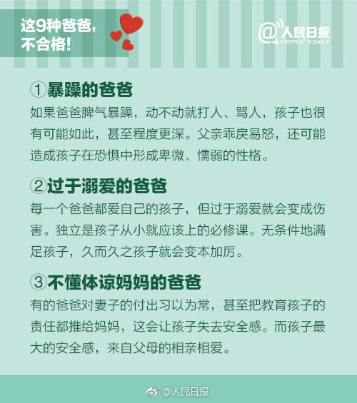 人民日报告诉家长：这10种行为以及9种父母容易把孩子教坏，收藏