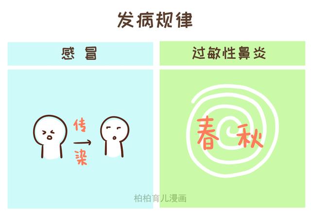 6张图告诉你，过敏性鼻炎和感冒有什么区别