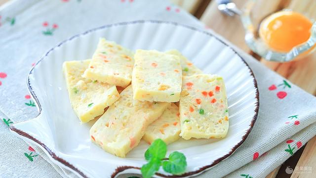 米粥鸡蛋糕的做法