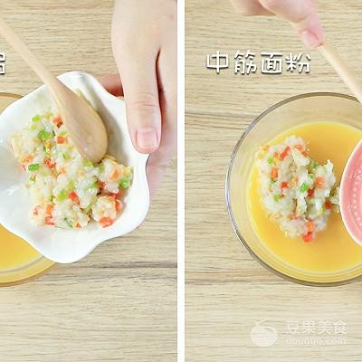 米粥鸡蛋糕的做法