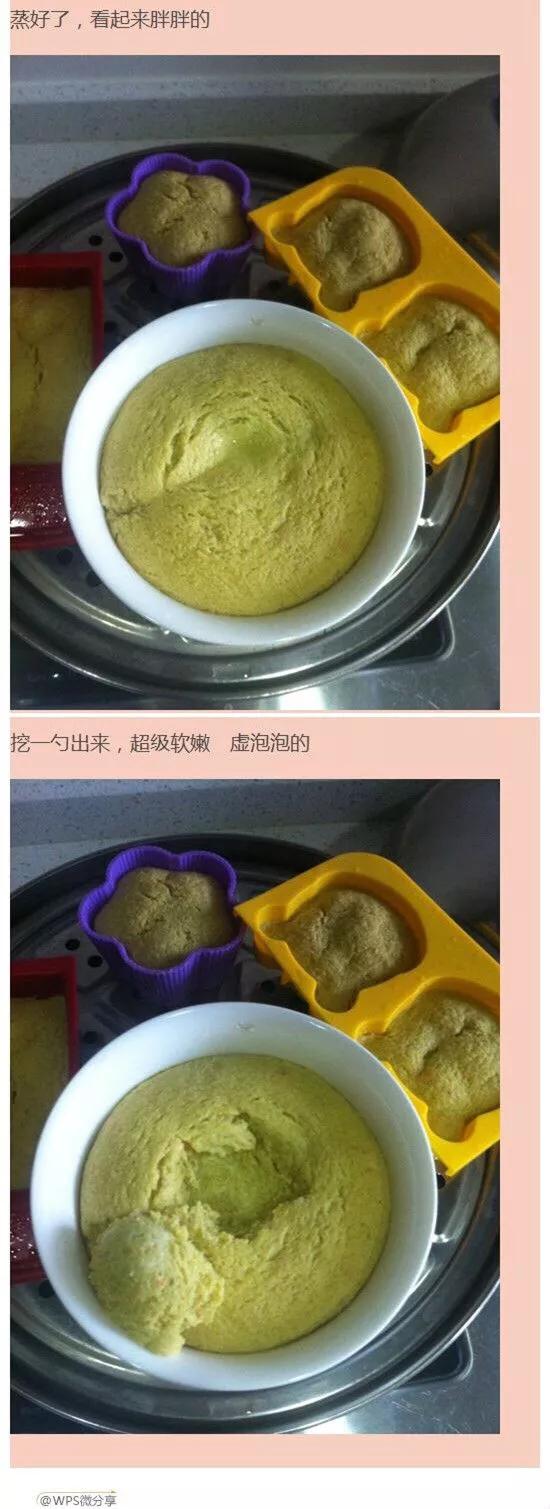 有着提拉米苏口感的清蒸鳕鱼鸡蛋糕（8M+）