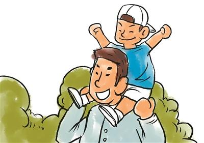 暖爸会带娃 陪伴是关键