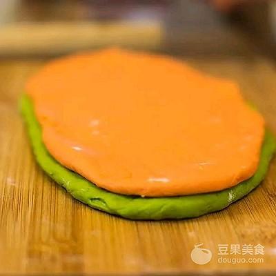 双色刀切的做法