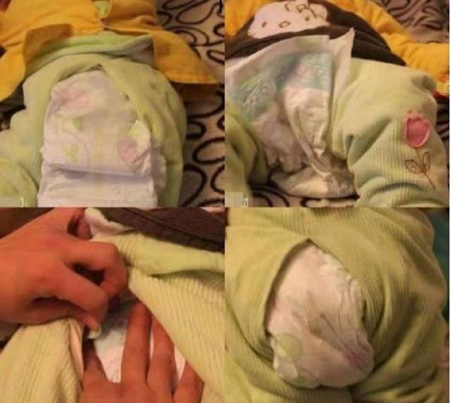 冬天为了宝宝在换尿不湿时冻不着，妈妈都怎么做？网友：笑翻了！