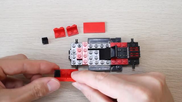 益智积木DIY，兰博基尼跑车模型的组装过程（图解）