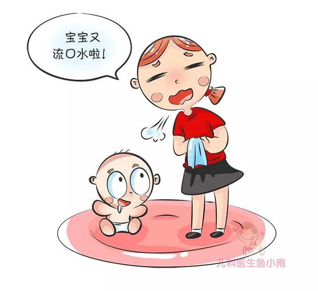宝宝为啥流口水？飞流直下三千尺的背后，原来藏了这么多健康秘密
