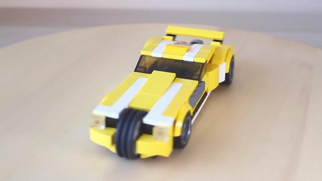 益智积木DIY，迷你乐高跑车的组装方法（图解2-2）