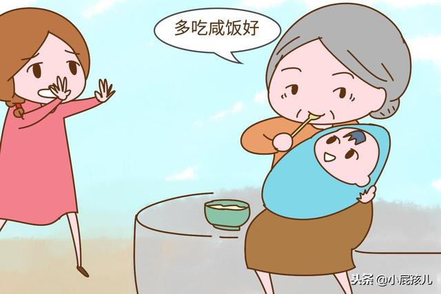 婆婆说孩子吃咸食好,可在这个年龄段吃反而伤肾,宝妈别相信