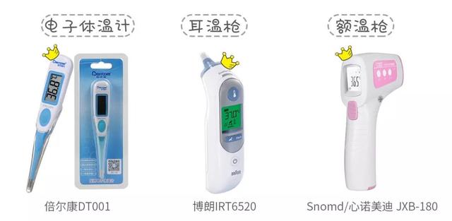 11款体温计测评：电子体温计、耳温枪、额温枪，到底谁更准确？