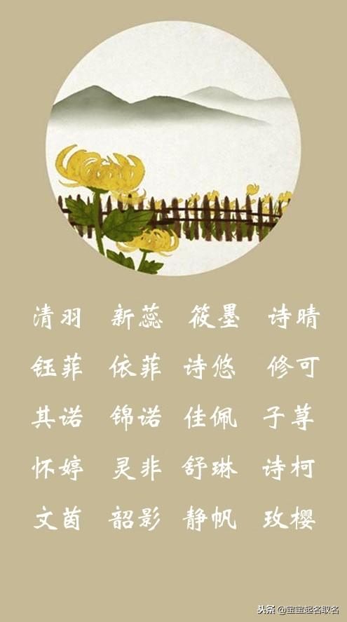 宝宝还没想好名字？以下精选名字大全可谓百里挑一，独一无二！