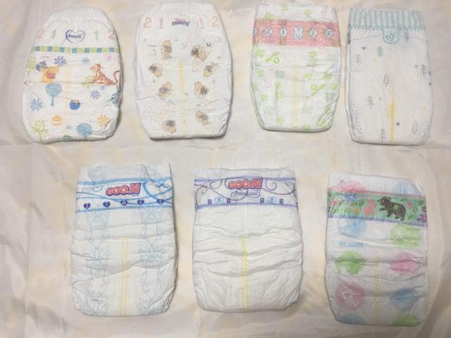 日系尿不湿（纸尿裤）大盘点