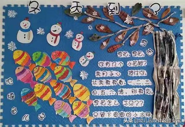 幼儿园冬季主题墙设计方案有哪些
