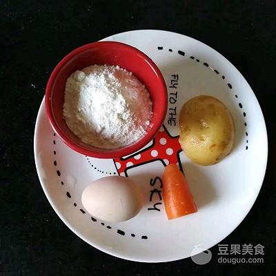 土豆胡萝卜鸡蛋饼