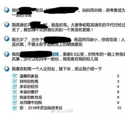 5岁儿童简历长15页