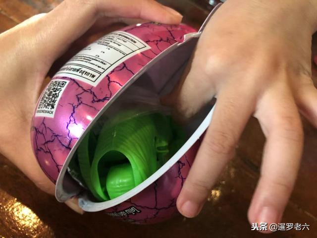 花60泰铢在泰国餐馆买了枚“恐龙蛋”！蛋里闪着光，恐龙瘸着腿？