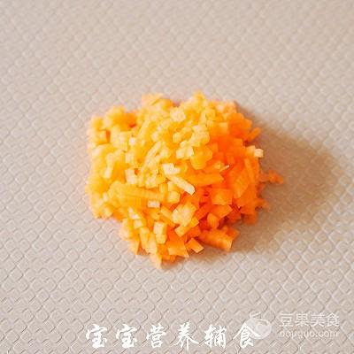 宝宝辅食-杂蔬丁香鱼米饭糕