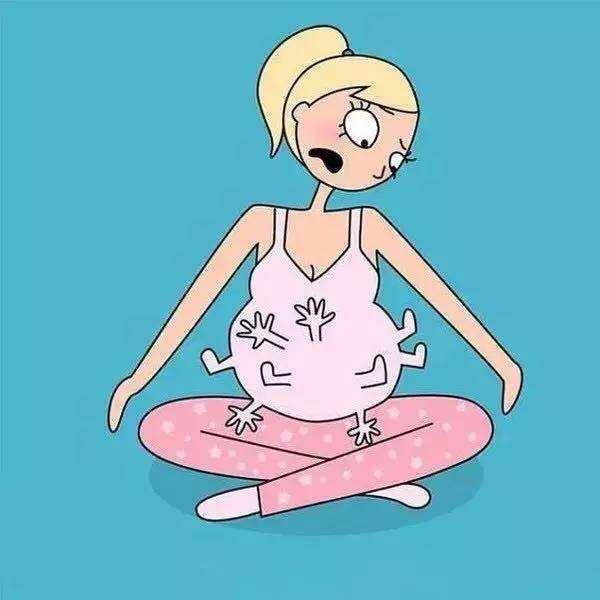 怀孕9个多月肚子老往右偏，原来是这3个原因，孕妇早知道早改善